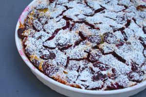 Cherry clafouti