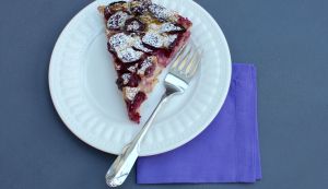 Cherry clafouti